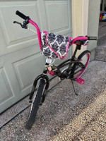 Really cute 20" girl's Huffy bike pink & black