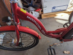 Mooncool three wheeled tricycle electric