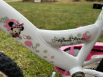 14”  MINNIE MOUSE BIKE WITH TRAINING  WHEELS $29