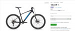 Giant Talon 1 29" inch tires, small frame