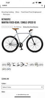 Retrospec Manta Street Bike