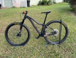 high spec carbon mountain bike - small