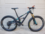 2018 Yeti SB5+ mountain bike, M medium