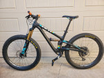 2018 Yeti SB5+ mountain bike, M medium