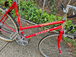 Middle 80's Raleigh Pursuit road bike, 21 1/2" frame, 12 speed