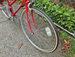 Middle 80's Raleigh Pursuit road bike, 21 1/2" frame, 12 speed