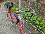 Middle 80's Raleigh Pursuit road bike, 21 1/2" frame, 12 speed