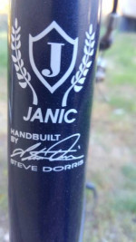Bike Project - Janic Custom Steel Frame by Steve Dorris