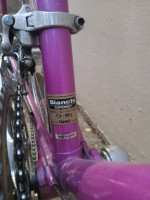 Small bianchi road bike
