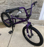 Quadangle SE Racing Freestyle Bmx Bike Purple Rain