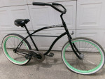 Sun Revolutions Cruiser 26"Aluminum Rims Clound 9 Comfort Spring Seat