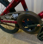 Nice red BMX 20” bike , barely ridden . PU in Wylie. Cash or Venmo
