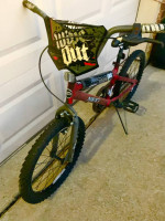 Nice red BMX 20” bike , barely ridden . PU in Wylie. Cash or Venmo