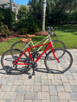 His and Hers Bianchi Cortina 21Speed Hybrid Comfort Bikes