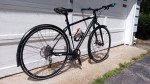 SPECIALIZED DISC BRAKE Large COMMUTER Sram x9 STEEL Fork NEEDS RIDER