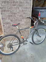 Vintage touring bike tange steel xt parts