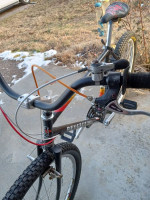 Vintage touring bike tange steel xt parts