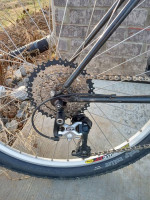 Vintage touring bike tange steel xt parts