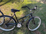 His and hers touring bikes new tires