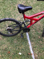 24'' Next Gauntlet Red Bike