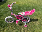 12" PRINCESS BIKE WITH TRAINING WHEELS  $31