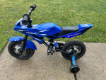 12" RX12 HYPER BIKE WITH TRAINING  WHEELS $42