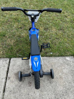 12" YAMAHA BIKE WITH TRAINING WHEELS $45