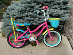 Adorable Girls Litte Miss Matched Child Kid Bicycle