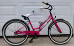 26" Aluminum Sun Cruz 3 Speed Women's Beach Cruiser