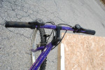 Girl's Purple Bike 24" Tires