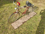 1977 Schwinn retro bicycle will folding rare basket