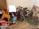 Bicycles and kids stuff