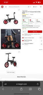 Compact electric bike