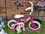 Girls Disney 12 1/2" Bike