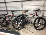 2 new hiland mtn bikes