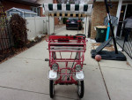 THE SURREY by International Surrey Co Ltd 3 person 4 wheel bike canopy