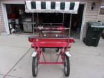 THE SURREY by International Surrey Co Ltd 3 person 4 wheel bike canopy