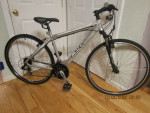 SCOTT Sportster; 5'4" to 5'7"; fast!!; hybrid; silver color