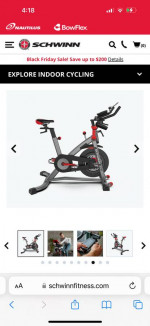 Schwinn IC4 Indoor Cycling Bike Spin LIKE NEW