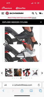 Schwinn IC4 Indoor Cycling Bike Spin LIKE NEW