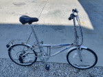 Dahon folding bike. stainless steel.