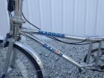 Dahon folding bike. stainless steel.