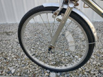 Dahon folding bike. stainless steel.