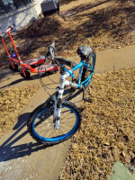 4 bikes and 4 scooters