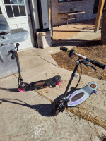 4 bikes and 4 scooters