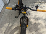 20" Mongoose Massif Boys' Fat Tire Mountain Bike, Black/Yellow
