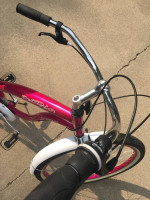 Literally brand new metallic hot pink