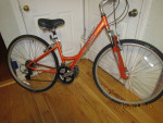 RALEIGH Passage 3.0; 5'3" to 5'5"; BRIGHT Or@@ange; like new; hybrid