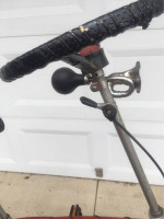 Custom Schwinn bike - steering wheel, 3 speed coaster brake, generator