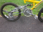 Rhino- Outburst 20", 18 Speed, Dual Suspension BMX Bike